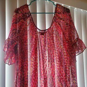 Women's Brightly Accent Short Sleeve Top